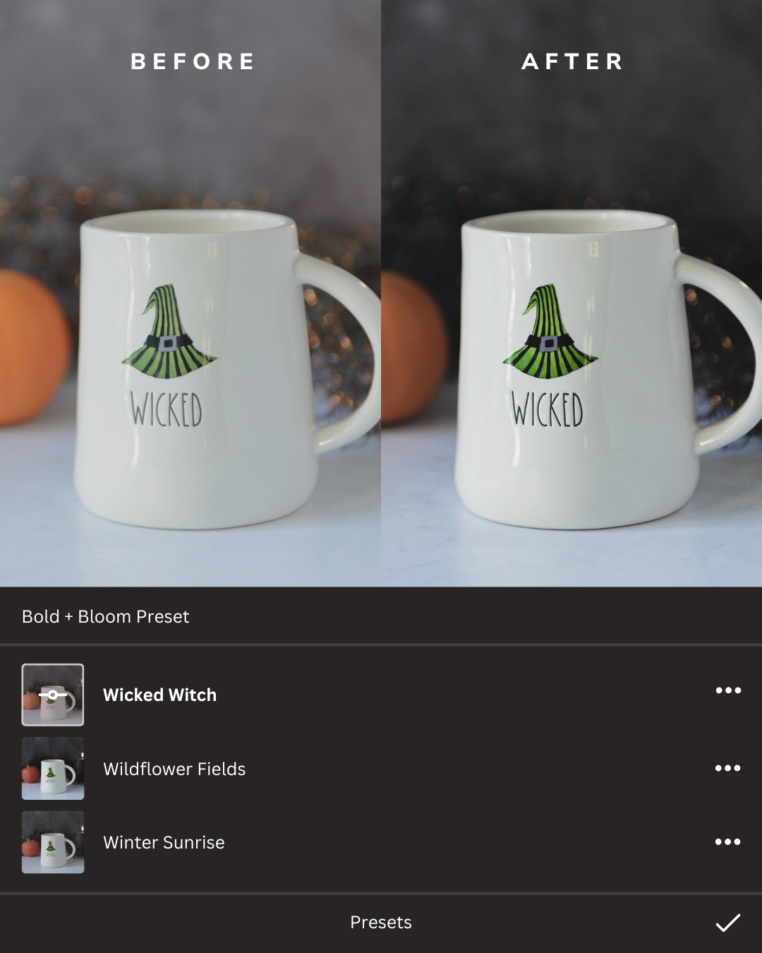 All Hallow's Eve Lightroom Presets Collection