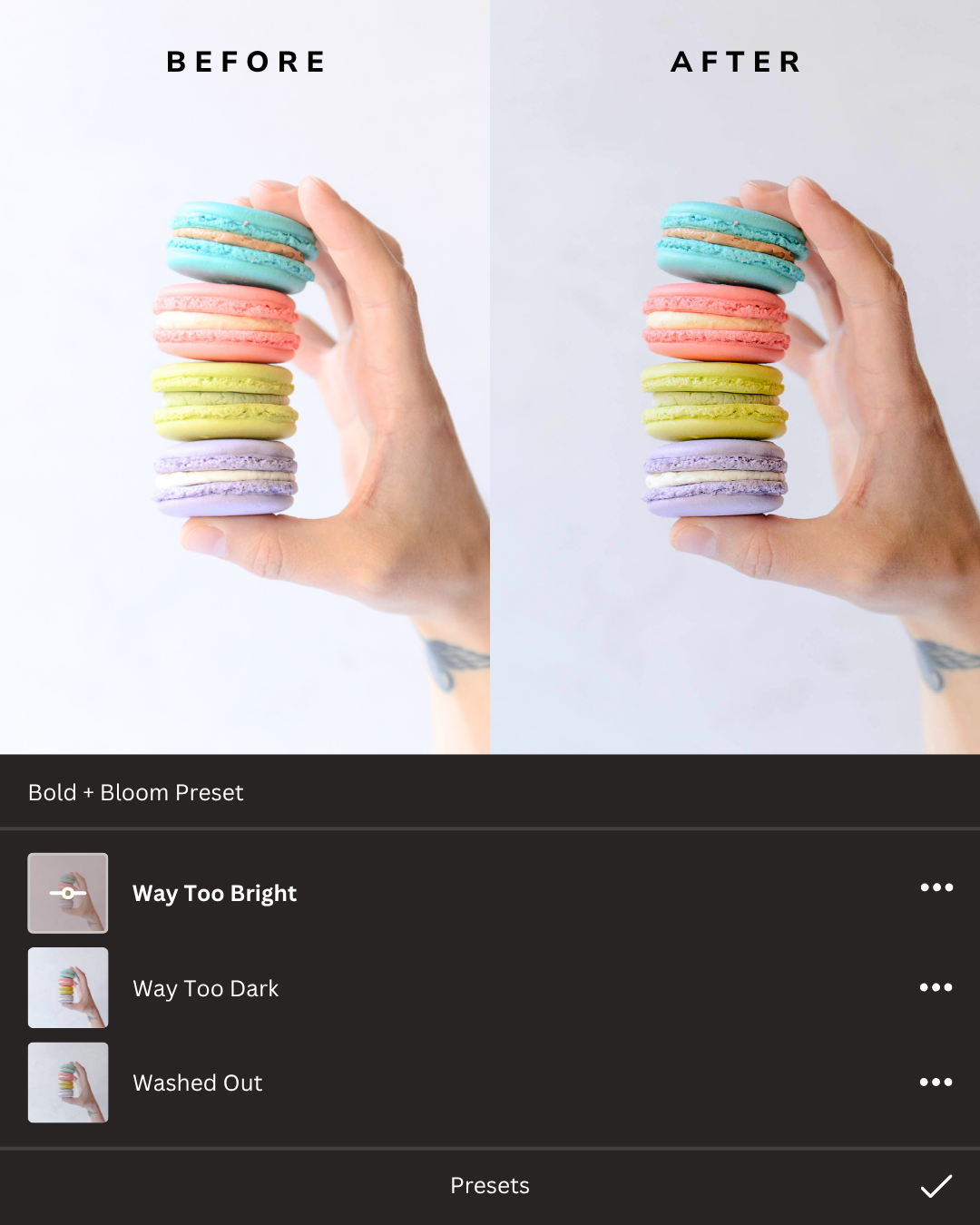 Quick Fix Photo Edits Lightroom Presets Collection