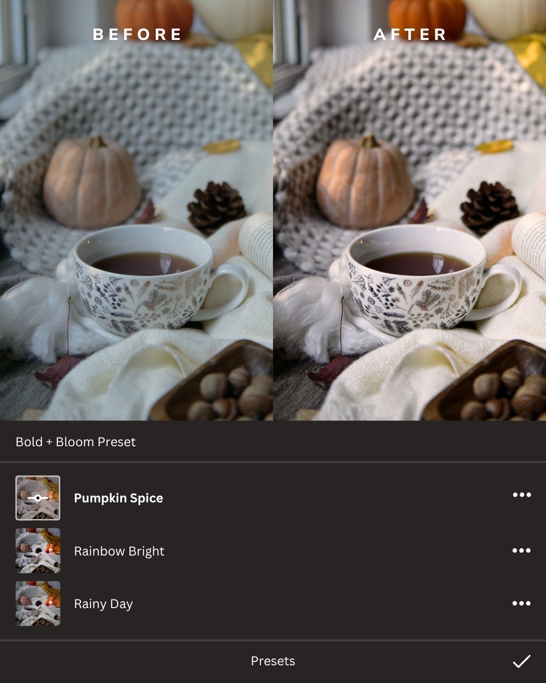 Cozy Autumn Lightroom Presets Collection
