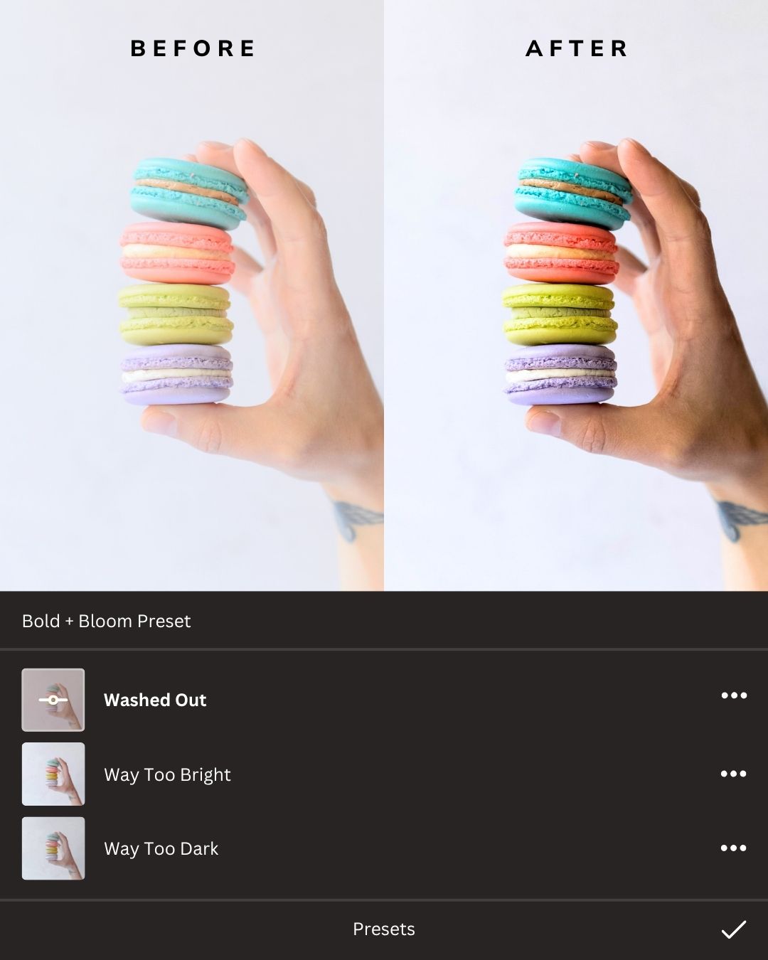 Quick Fix Photo Edits Lightroom Presets Collection