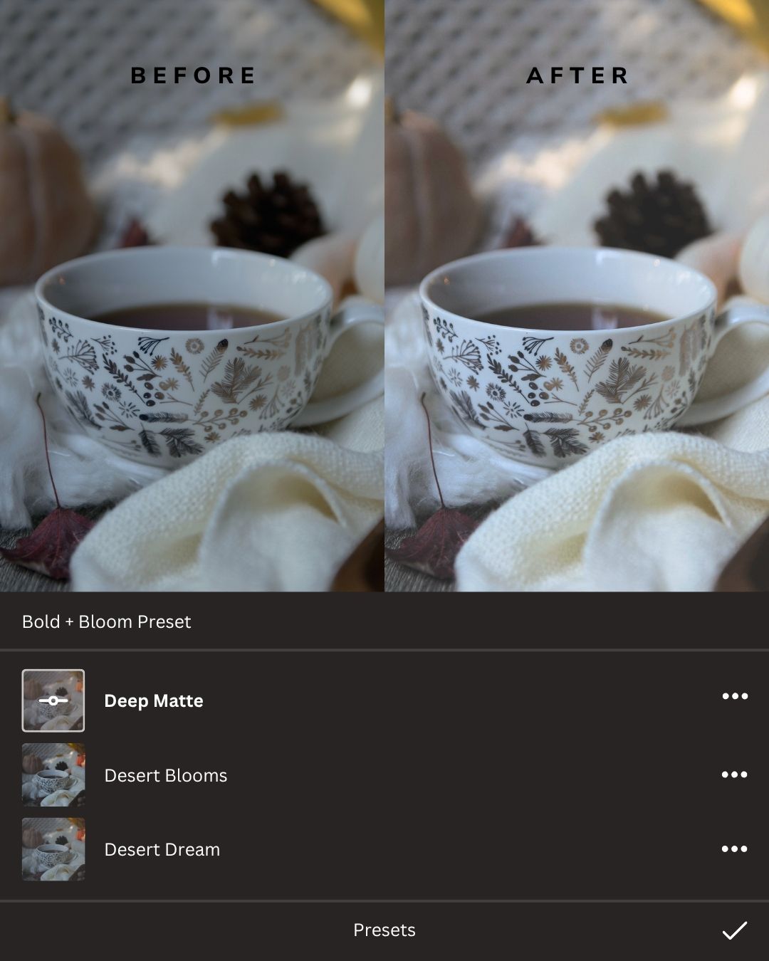 Dark + Moody Lightroom Presets Collection