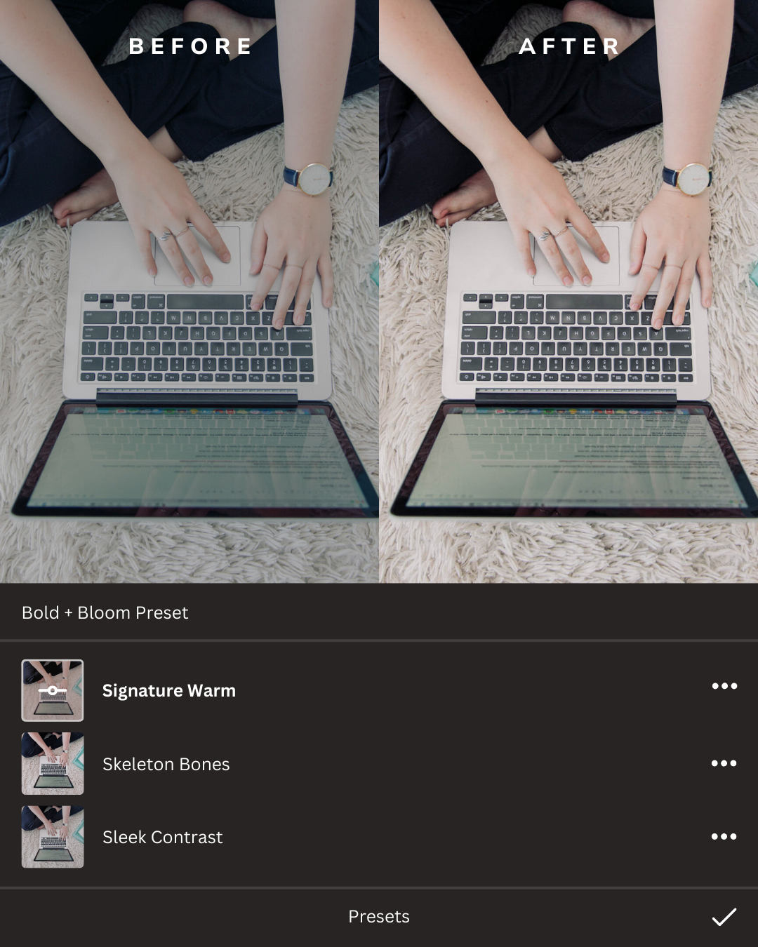 Branding Essentials Lightroom Presets Collection