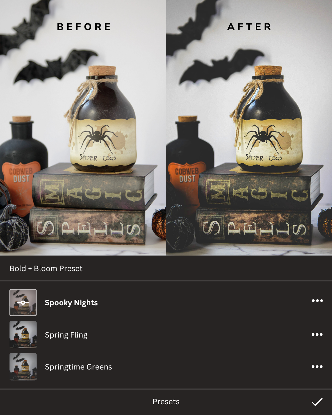 All Hallow's Eve Lightroom Presets Collection