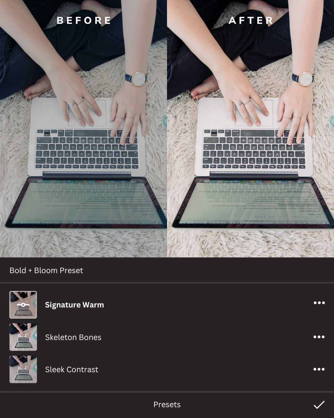 Branding Essentials Lightroom Presets Collection