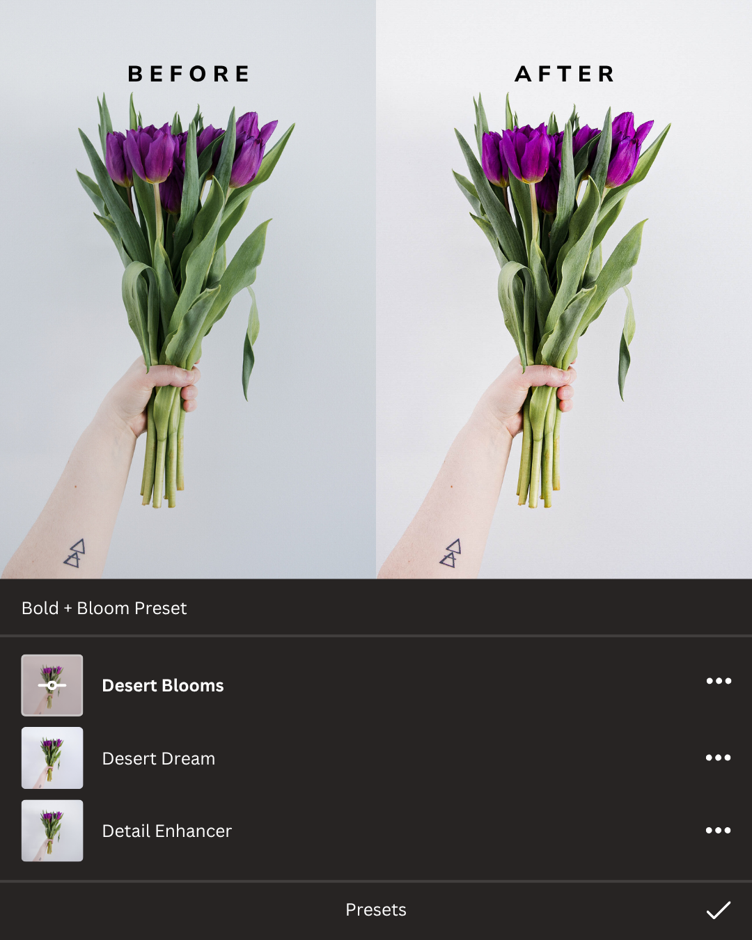 Botanicals Lightroom Presets Collection