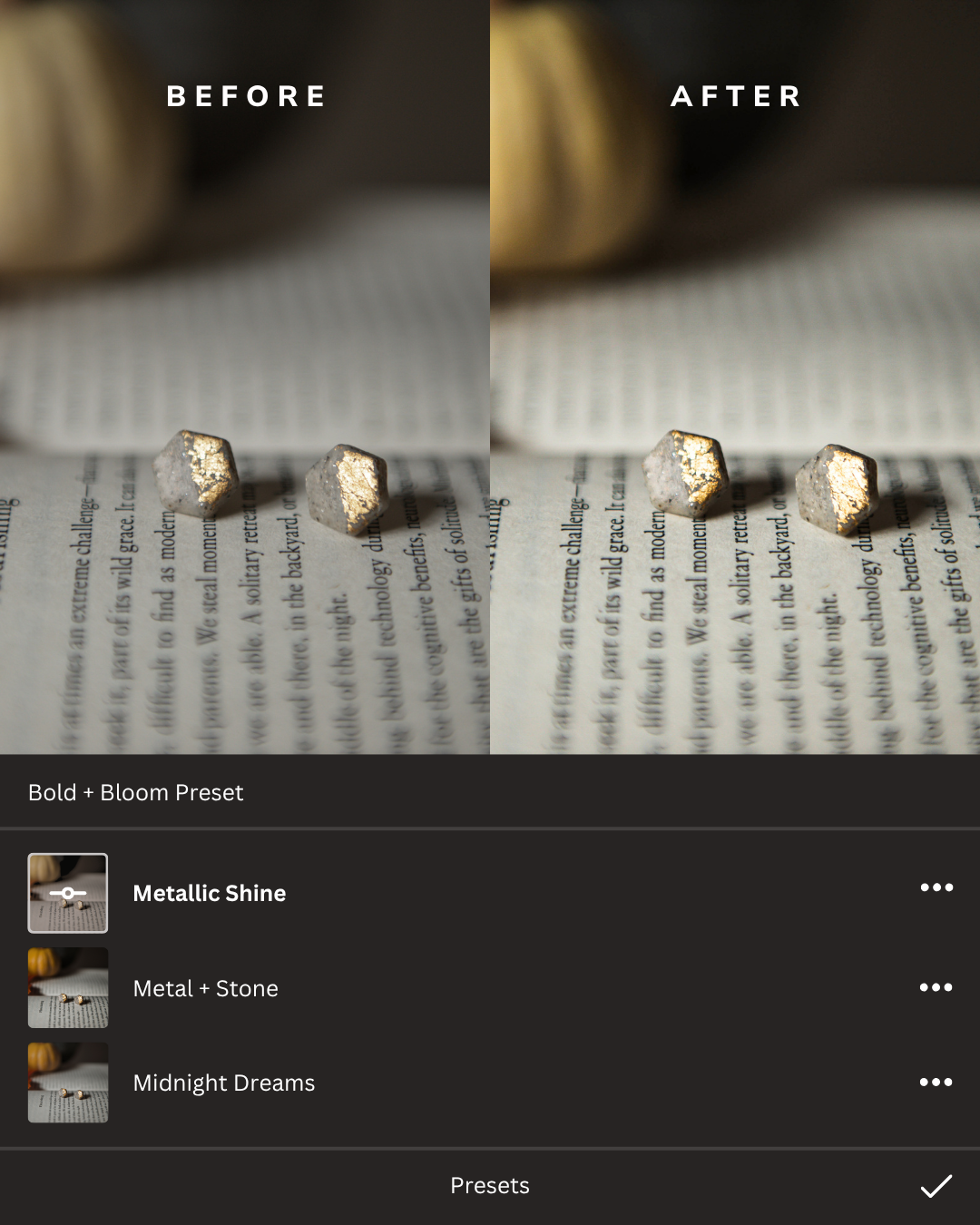 Product Showcase Lightroom Presets Collection