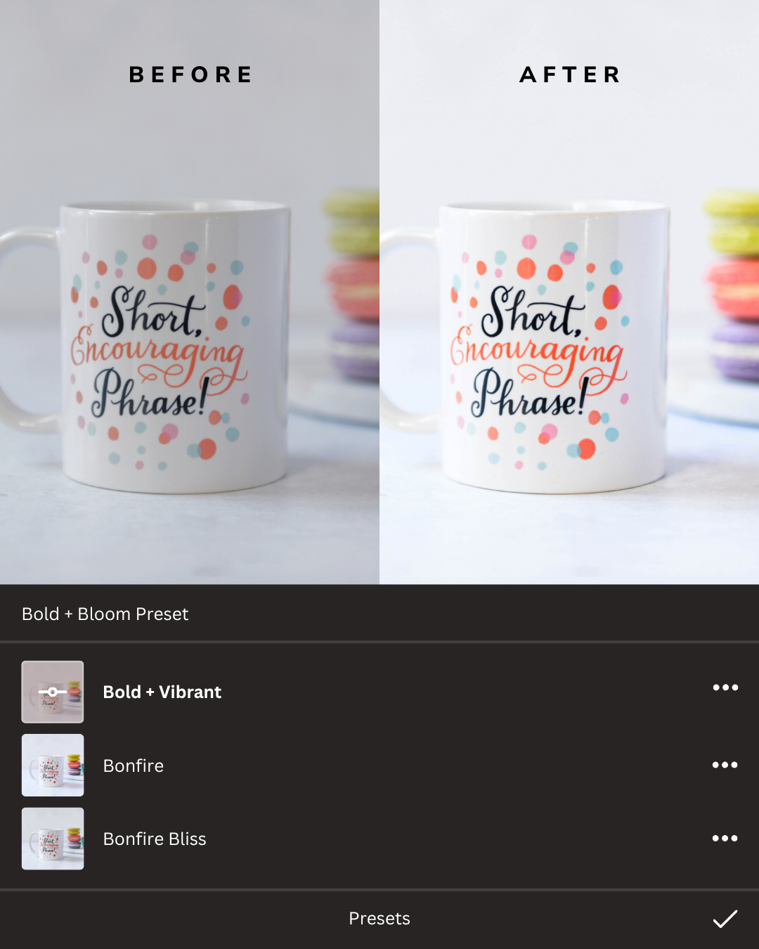 Product Showcase Lightroom Presets Collection