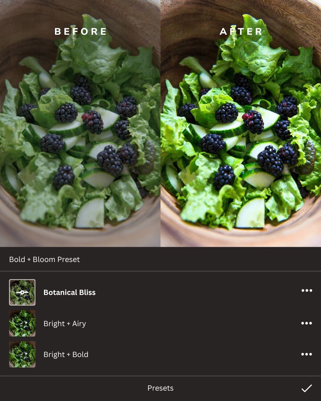 Botanicals Lightroom Presets Collection
