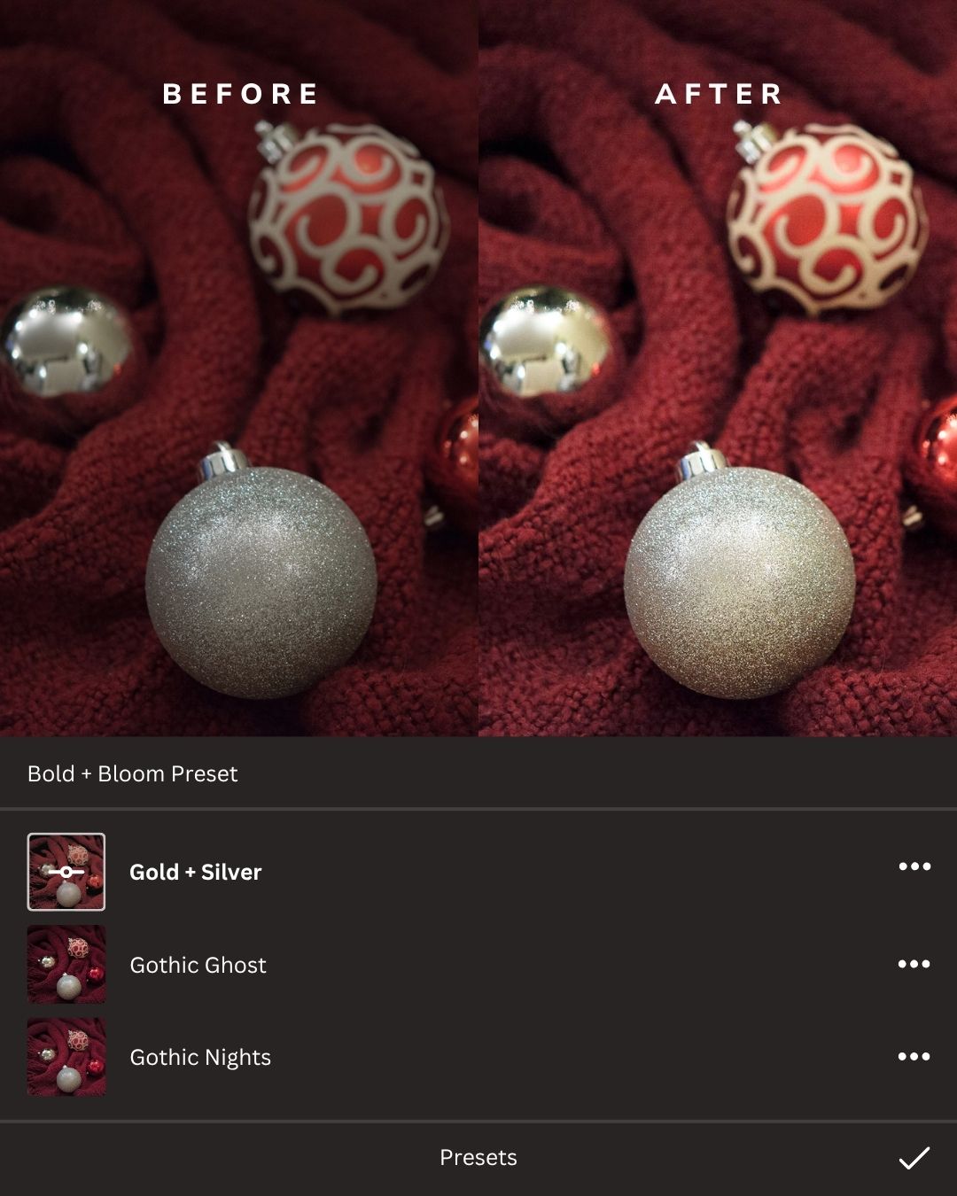 Merry + Bright Lightroom Presets Collection