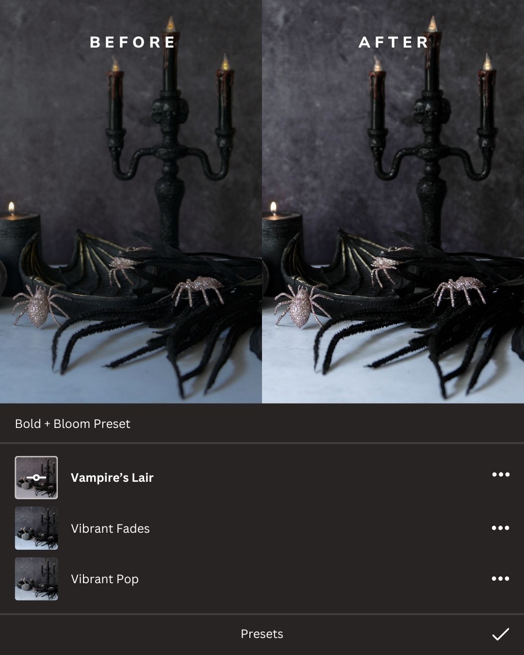 All Hallow's Eve Lightroom Presets Collection