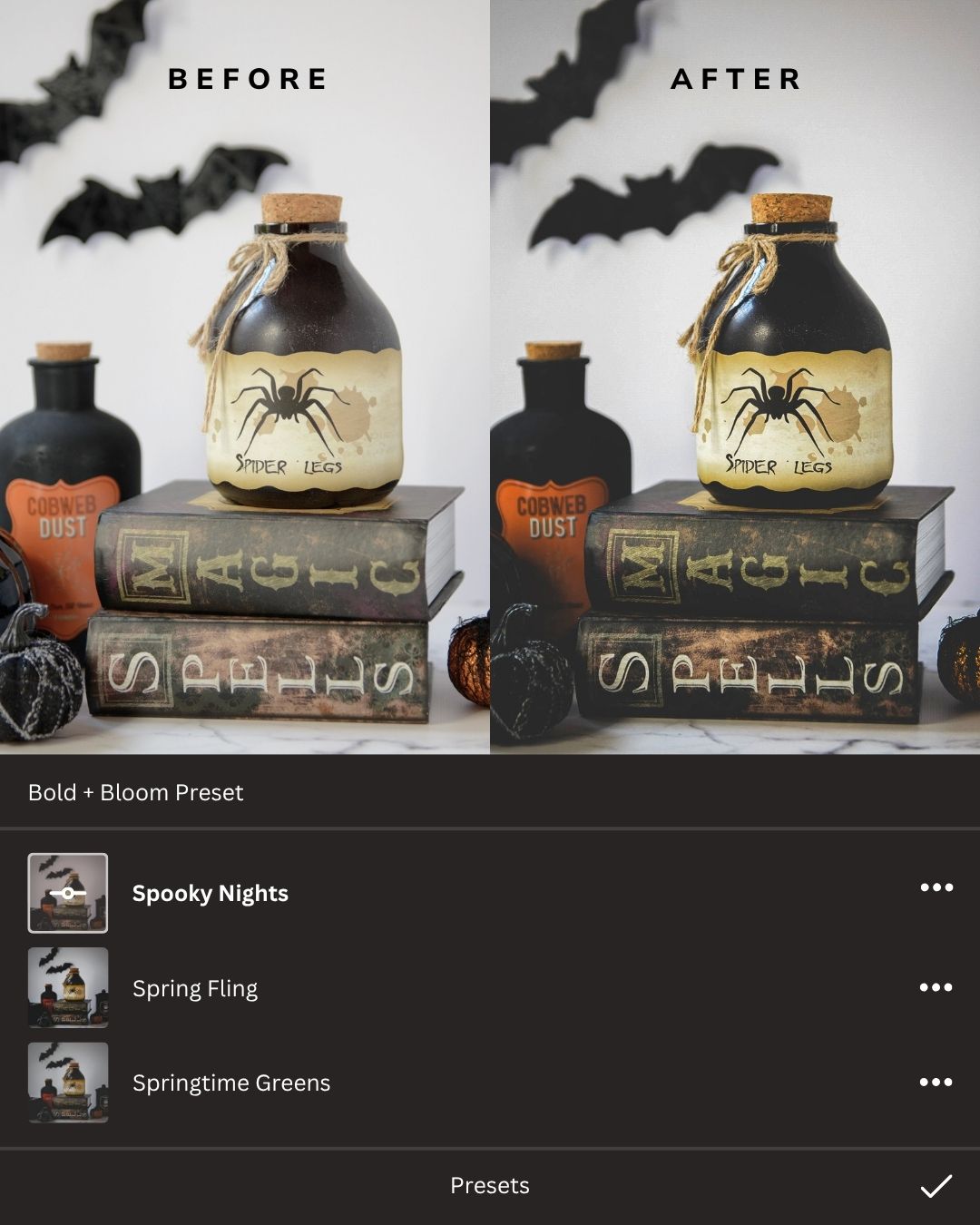 All Hallow's Eve Lightroom Presets Collection