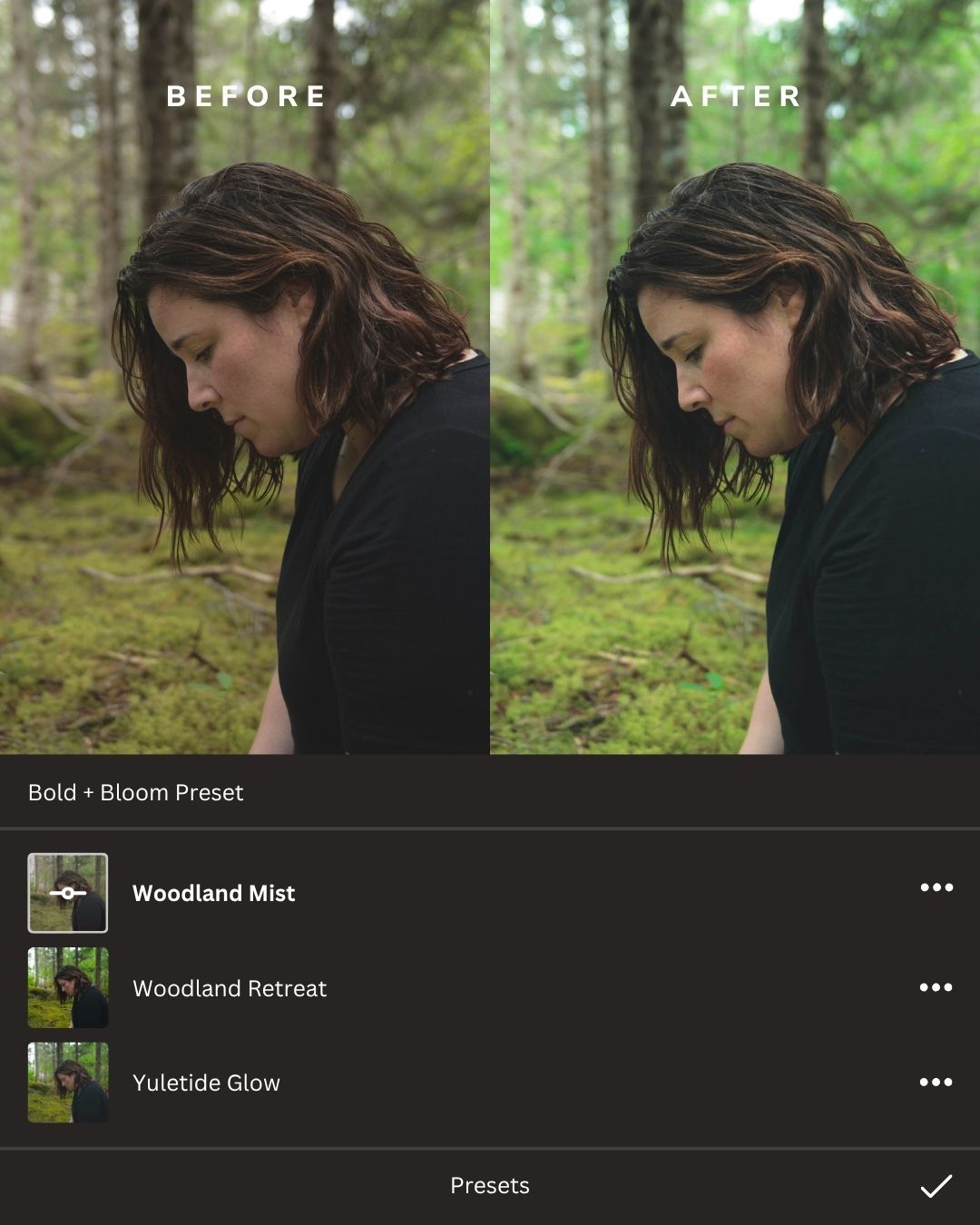 Rustic Woodlands Lightroom Presets Collection
