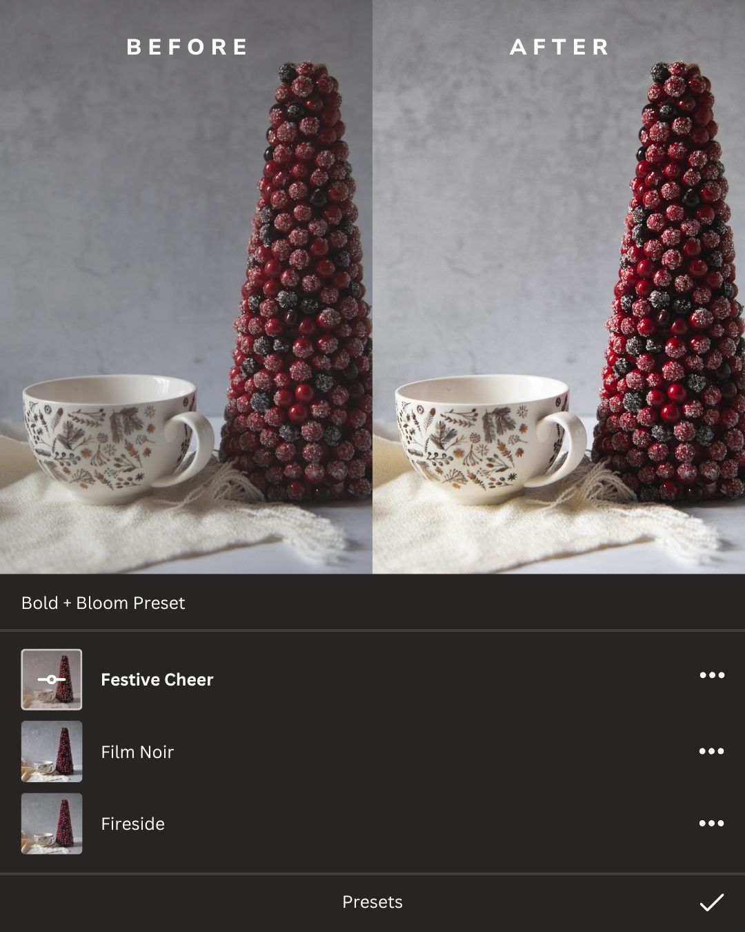 Merry + Bright Lightroom Presets Collection