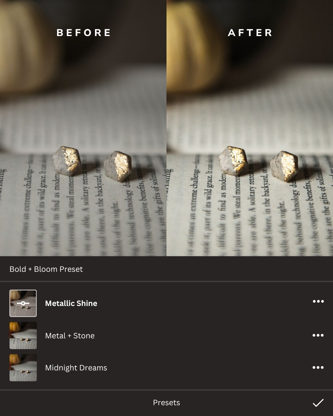 Product Showcase Lightroom Presets Collection