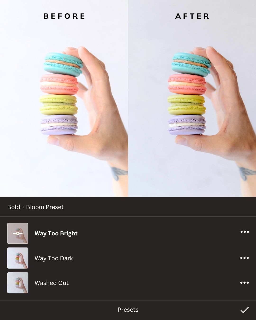 Quick Fix Photo Edits Lightroom Presets Collection