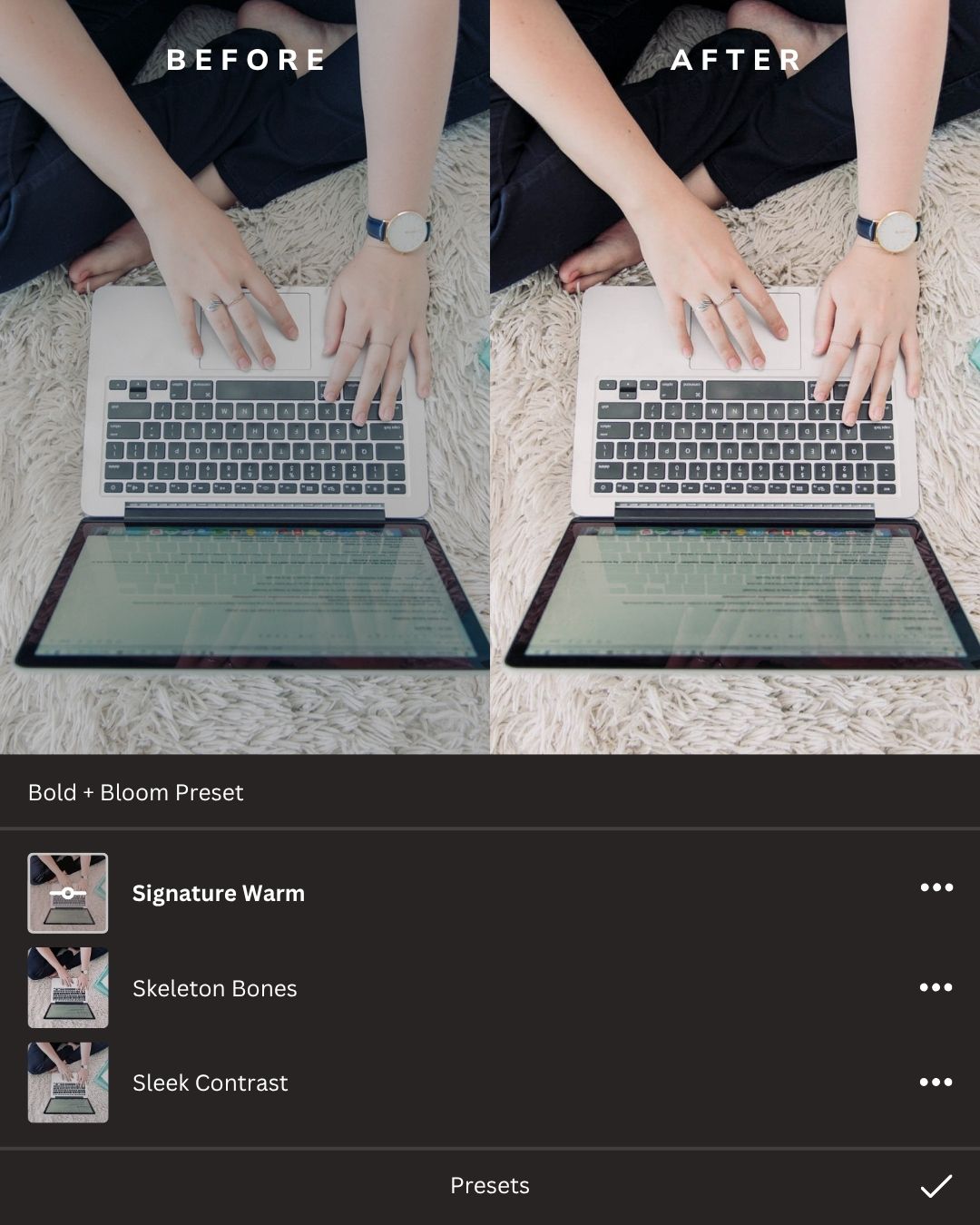 Branding Essentials Lightroom Presets Collection