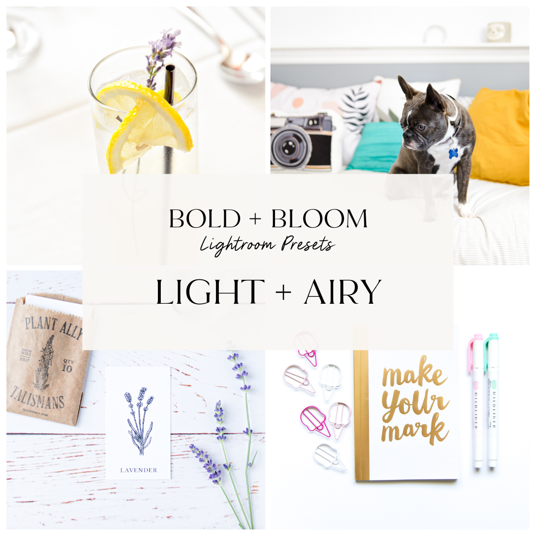 Light + Bright Lightroom Presets Collection
